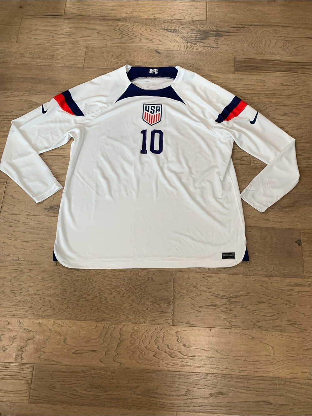Nike USA Stadium Men's Home Jersey 22/23 Legend Pulisic #10 Size XXL